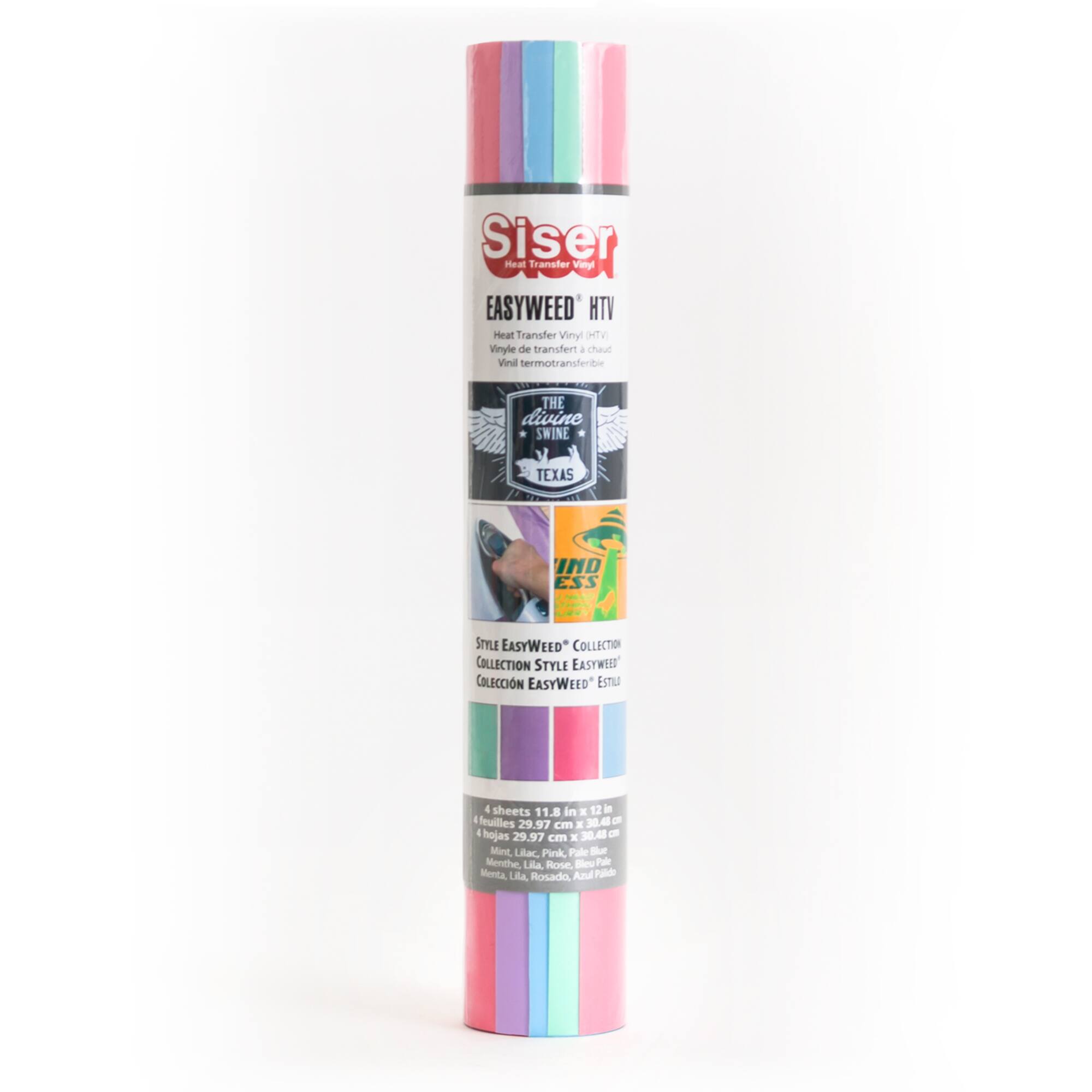 Siser EasyWeed Heat Transfer Vinyl Style Sampler 12in
